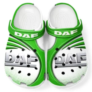 DAF Crocs Sandalen für Herren Damen, Geschenk für DAF Fan CAR181031525724 - Grün