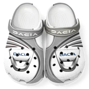 Dacia Crocs Sandalen für Herren Damen, Geschenk für Dacia Fan CAR181031525725 - Grau