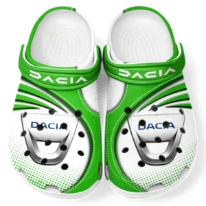 Dacia Crocs Sandalen für Herren Damen, Geschenk für Dacia Fan CAR181031525725 - Grün