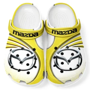 Mazda Crocs Sandalen für Herren Damen, Geschenk für Mazda Fan CAR181031525726 - Gelb