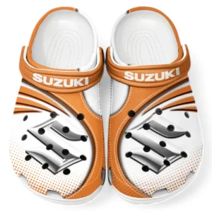 Suzuki Crocs Sandalen für Herren Damen, Geschenk für Suzuki Fan CAR181031525727 - Orange