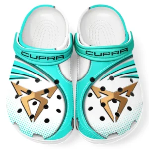 Cupra Crocs Sandalen für Herren Damen, Geschenk für Cupra Fan CAR181031525731 - Cyan