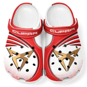 Cupra Crocs Sandalen für Herren Damen, Geschenk für Cupra Fan CAR181031525731 - Rot