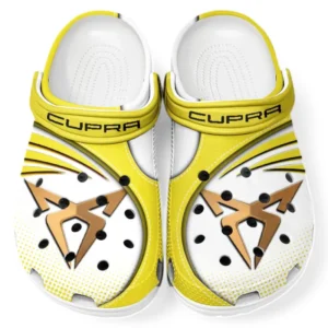 Cupra Crocs Sandalen für Herren Damen, Geschenk für Cupra Fan CAR181031525731 - Gelb