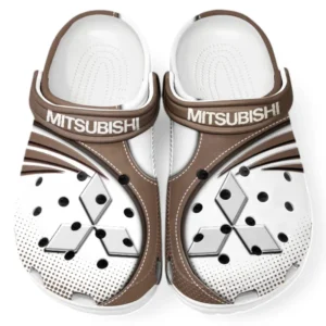 Mitsubishi Crocs Sandalen für Herren Damen, Geschenk für Mitsubishi Fan CAR181031525732 - Braun