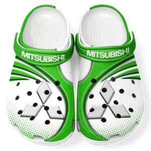 Mitsubishi Crocs Sandalen für Herren Damen, Geschenk für Mitsubishi Fan CAR181031525732 - Grün