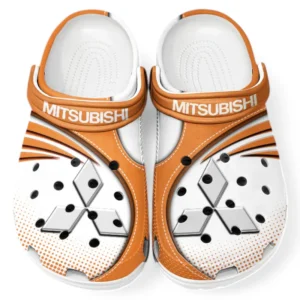 Mitsubishi Crocs Sandalen für Herren Damen, Geschenk für Mitsubishi Fan CAR181031525732 - Orange