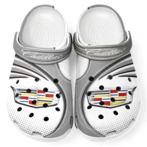Cadillac Crocs Sandalen für Herren Damen, Geschenk für Cadillac Fan CAR181031525733 - Grau