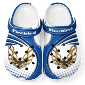 Firebird Pontiac Crocs Sandalen für Herren Damen, Geschenk für Firebird Pontiac Fan CAR181031525736 - Blau