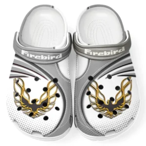 Firebird Pontiac Crocs Sandalen für Herren Damen, Geschenk für Firebird Pontiac Fan CAR181031525736 - Grau