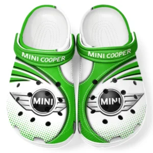 Mini cooper Crocs Sandalen für Herren Damen, Geschenk für Mini cooper Fan CAR181031525738 - Grün