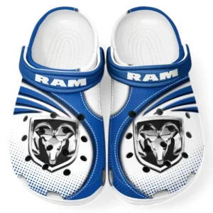 Ram truck Crocs Sandalen für Herren Damen, Geschenk für Ram truck Fan CAR181031525739 - Blau