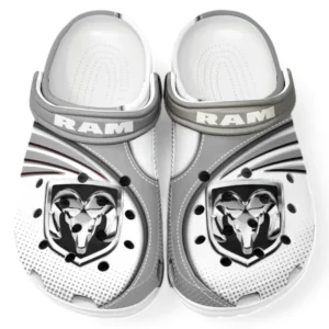 Ram truck Crocs Sandalen für Herren Damen, Geschenk für Ram truck Fan CAR181031525739 - Grau