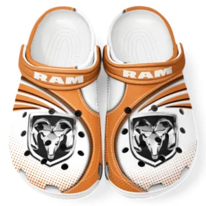 Ram truck Crocs Sandalen für Herren Damen, Geschenk für Ram truck Fan CAR181031525739 - Orange