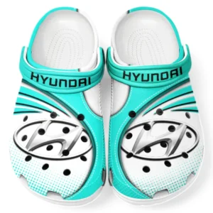 Hyundai Crocs Sandalen für Herren Damen, Geschenk für Hyundai Fan CAR181031525742 - Cyan