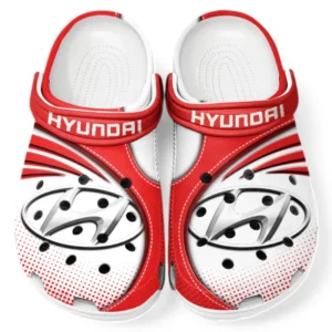 Hyundai Crocs Sandalen für Herren Damen, Geschenk für Hyundai Fan CAR181031525742 - Rot