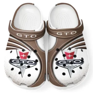 Pontiac GTO Crocs Sandalen für Herren Damen, Geschenk für Pontiac GTO Fan CAR181031525743 - Braun