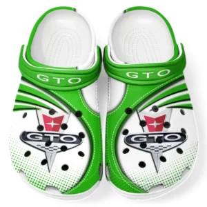 Pontiac GTO Crocs Sandalen für Herren Damen, Geschenk für Pontiac GTO Fan CAR181031525743 - Grün
