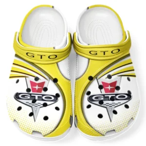 Pontiac GTO Crocs Sandalen für Herren Damen, Geschenk für Pontiac GTO Fan CAR181031525743 - Gelb