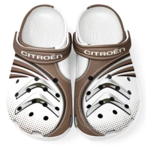 Citroen Crocs Sandalen für Herren Damen, Geschenk für Citroen Fan CAR181031525744 - Braun