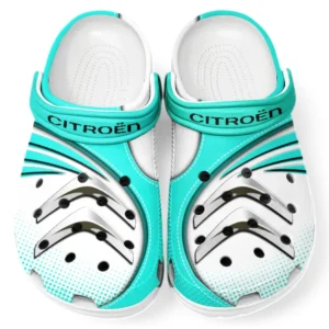 Citroen Crocs Sandalen für Herren Damen, Geschenk für Citroen Fan CAR181031525744 - Cyan