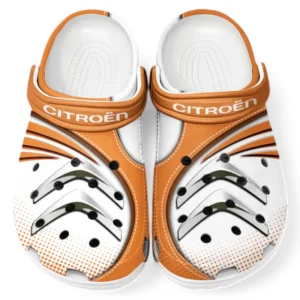 Citroen Crocs Sandalen für Herren Damen, Geschenk für Citroen Fan CAR181031525744 - Orange