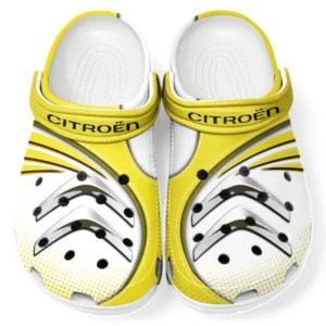Citroen Crocs Sandalen für Herren Damen, Geschenk für Citroen Fan CAR181031525744 - Gelb