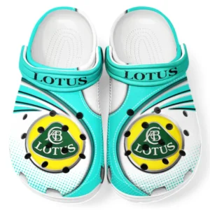 Lotus Car Crocs Sandalen für Herren Damen, Geschenk für Lotus Car Fan CAR181031525745 - Cyan