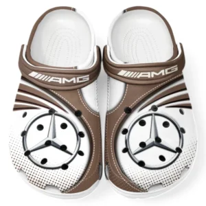 AMG Crocs Sandalen für Herren Damen, Geschenk für AMG Fan CAR181031525748 - Braun