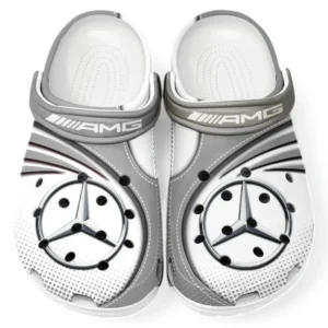 AMG Crocs Sandalen für Herren Damen, Geschenk für AMG Fan CAR181031525748 - Grau
