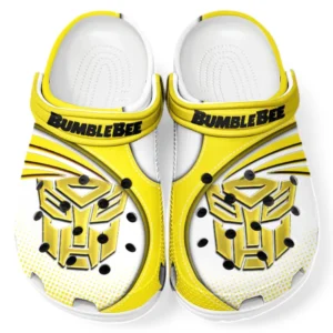 Bumblebee Crocs Sandalen für Herren Damen, Geschenk für Bumblebee Fan CAR181031525751 - Gelb