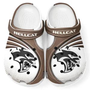 Hellcat Crocs Sandalen für Herren Damen, Geschenk für Hellcat Fan CAR181031525753 - Braun