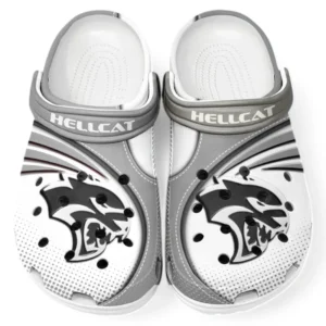 Hellcat Crocs Sandalen für Herren Damen, Geschenk für Hellcat Fan CAR181031525753 - Grau