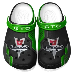 Pontiac GTO Crocs Clogs Männer Frauen, Geschenk für Pontiac GTO Fan CAR185031525238 - Grün