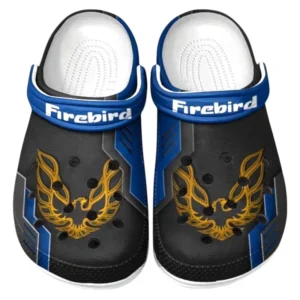 Firebird Pontiac Crocs Clogs Männer Frauen, Geschenk für Firebird Pontiac Fan CAR185031525239 - Blau