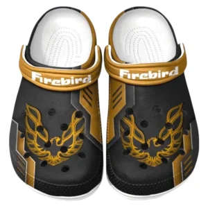 Firebird Pontiac Crocs Clogs Männer Frauen, Geschenk für Firebird Pontiac Fan CAR185031525239 - Braun