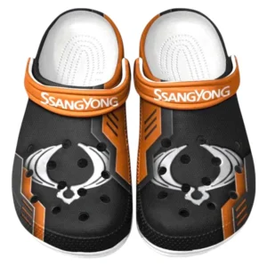 SsangYong Motor Crocs Clogs Männer Frauen, Geschenk für SsangYong Motor Fan CAR185031525240 - Orange