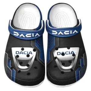 Dacia Crocs Clogs Männer Frauen, Geschenk für Dacia Fan CAR185031525242 - Blau