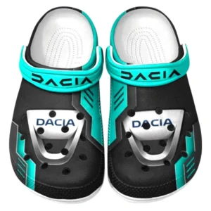 Dacia Crocs Clogs Männer Frauen, Geschenk für Dacia Fan CAR185031525242 - Cyan