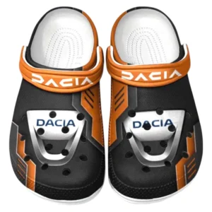 Dacia Crocs Clogs Männer Frauen, Geschenk für Dacia Fan CAR185031525242 - Orange