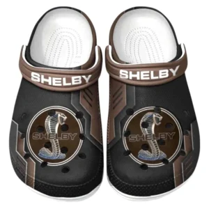 Shelby Crocs Clogs Männer Frauen, Geschenk für Shelby Fan CAR185031525244 - Braun