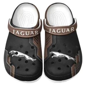 Jaguar Crocs Clogs Männer Frauen, Geschenk für Jaguar Fan CAR185031525245 - Braun