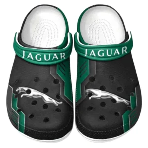 Jaguar Crocs Clogs Männer Frauen, Geschenk für Jaguar Fan CAR185031525245 - Grün