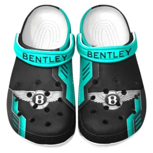 Bentley Crocs Clogs Männer Frauen, Geschenk für Bentley Fan CAR185031525247 - Cyan