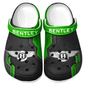 Bentley Crocs Clogs Männer Frauen, Geschenk für Bentley Fan CAR185031525247 - Grün
