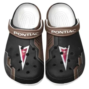 Pontiac Crocs Clogs Männer Frauen, Geschenk für Pontiac Fan CAR185031525248 - Braun