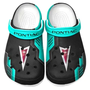 Pontiac Crocs Clogs Männer Frauen, Geschenk für Pontiac Fan CAR185031525248 - Cyan