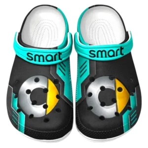 Smart Crocs Clogs Männer Frauen, Geschenk für Smart Fan CAR185031525249 - Cyan