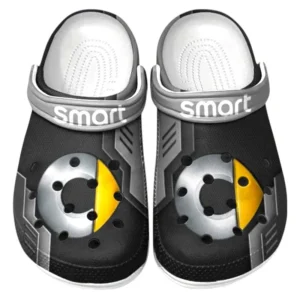 Smart Crocs Clogs Männer Frauen, Geschenk für Smart Fan CAR185031525249 - Grau