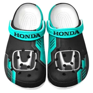 Honda Crocs Clogs Männer Frauen, Geschenk für Honda Fan CAR185031525250 - Cyan